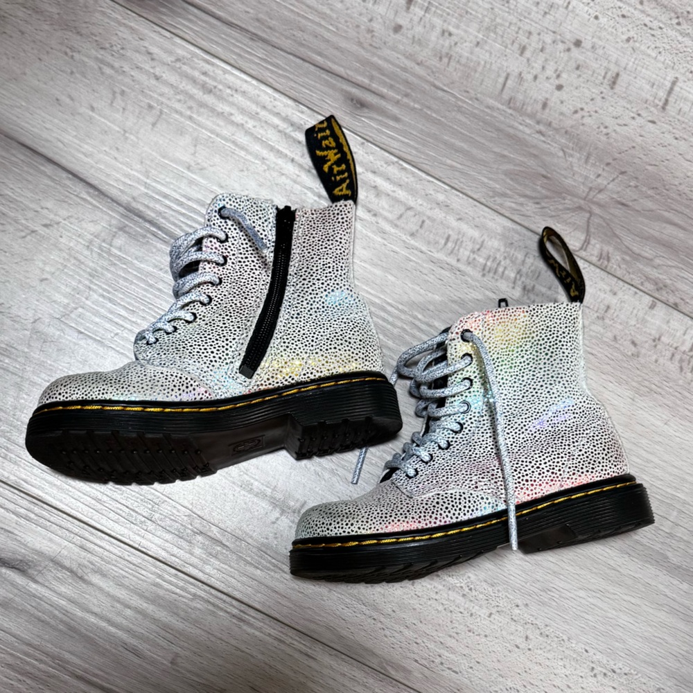 Dr. Martens Rainbow Glitter Boots